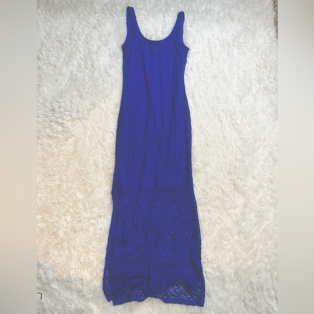 APT 9 Cobalt Blue Maxi Dress Small